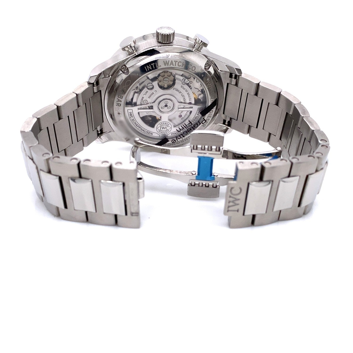 IWC Portugieser 41mm Stainless Steel Chronograph IW371617 - Beverly Hills Watch Company