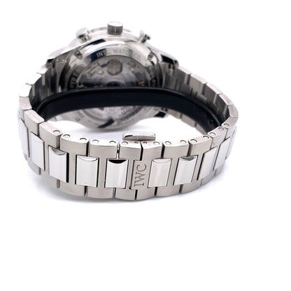 IWC Portugieser 41mm Stainless Steel Chronograph IW371617 - Beverly Hills Watch Company