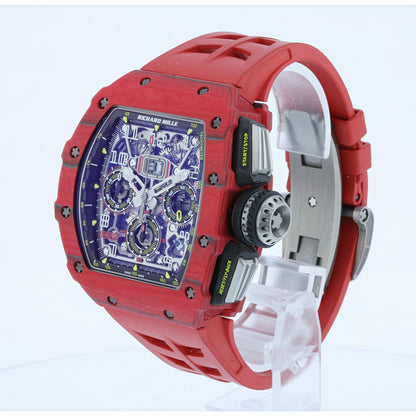 Richard Mille RM11-03 Red Quartz Carbon RM011-03 FQ TPT - Beverly Hills Watch Company