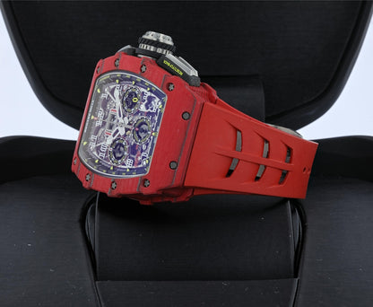 Richard Mille RM11-03 Red Quartz Carbon RM011-03 FQ TPT - Beverly Hills Watch Company