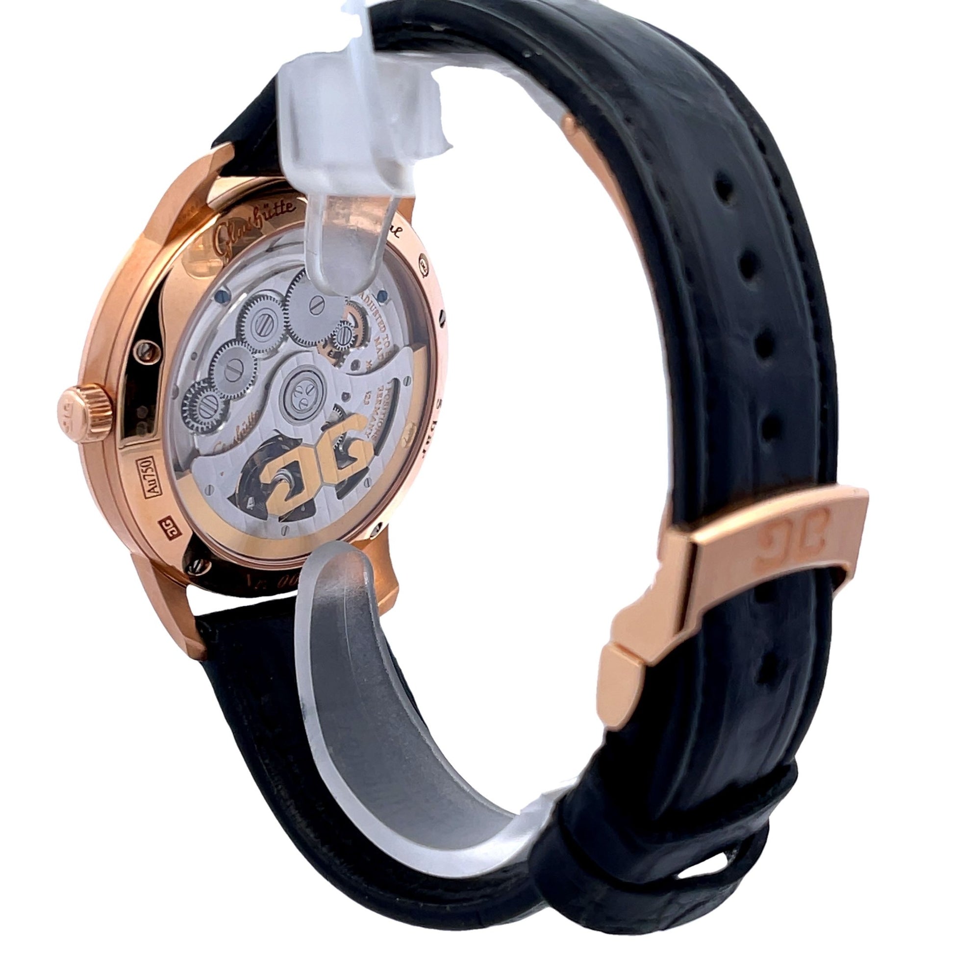 Senator Excellence Red Gold 40mm 1-36-01-02-05-30 - Beverly Hills Watch Company