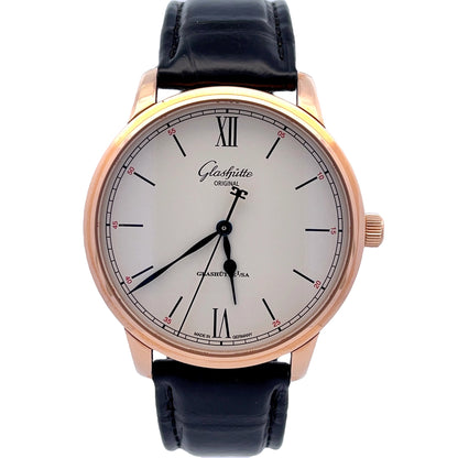 Senator Excellence Red Gold 40mm 1-36-01-02-05-30 - Beverly Hills Watch Company