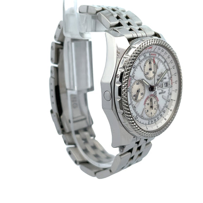 Breitling for Bentley Motors GT Stainless Steel Silver Dial A1336212/A575 - Beverly Hills Watch Company