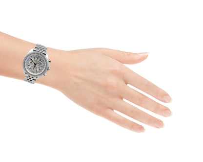 Breitling for Bentley Motors GT Stainless Steel Silver Dial A1336212/A575 - Beverly Hills Watch Company