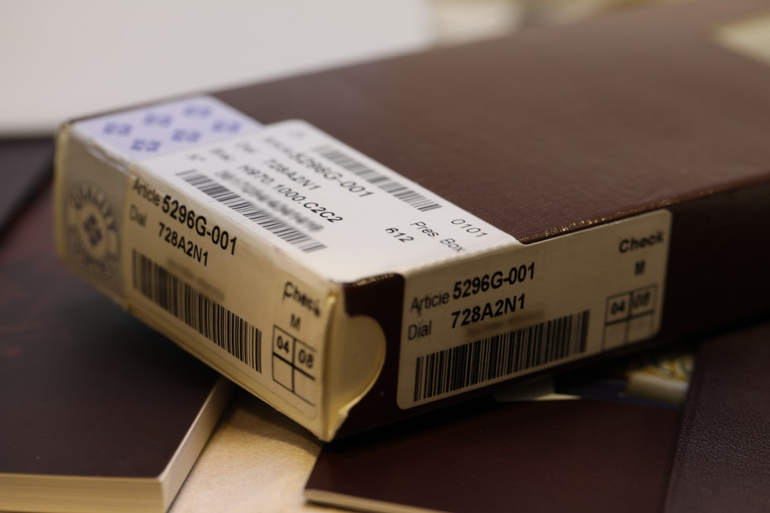 Patek Philippe Calatrava Sector Dial White Gold 38mm Automatic 5296g-001 V5H1RR - Beverly Hills Watch