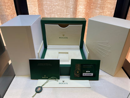 Rolex Daytona Yellow Gold Anniversary Green 116508 - Beverly Hills Watch Company