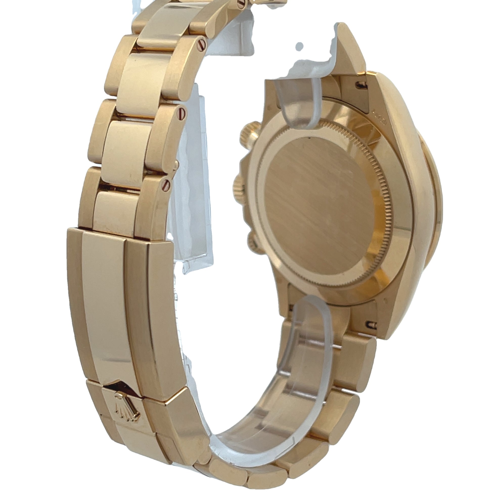 Rolex Daytona Yellow Gold Anniversary Green 116508 - Beverly Hills Watch Company