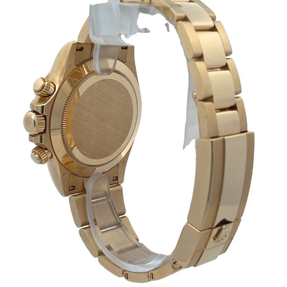 Rolex Daytona Yellow Gold Anniversary Green 116508 - Beverly Hills Watch Company