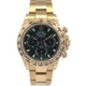 Rolex Daytona Yellow Gold Anniversary Green 116508 - Beverly Hills Watch Company