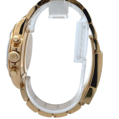 Rolex Daytona Yellow Gold Anniversary Green 116508 - Beverly Hills Watch Company