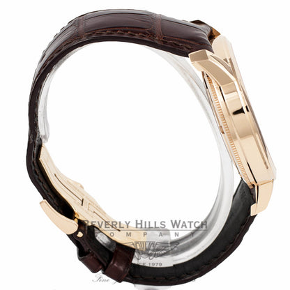 Vacheron Constantin Patrimony Traditionnelle Chrono 18k Rose Gold 47192/000R-9352 XBLYTB - Beverly Hills Watch Company Watch Store