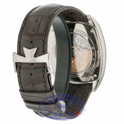 Vacheron Constantin Harmony Dual Time 40mm White Gold 7810S/000G-B050 ZKFLZL - Beverly Hilss Watch Company