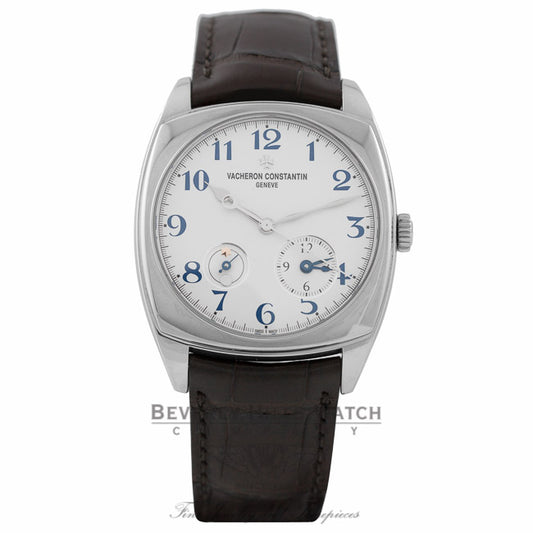 Vacheron Constantin Harmony Dual Time 40mm White Gold Watch  7810S/000G-B050 ZKFLZL - Beverly Hilss Watch Company