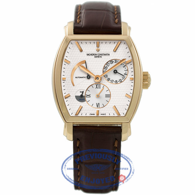 Vacheron Constantin Malte Tonneau Dual Time Rose Gold 47400/000r-9101 A4P0EH - Beverly Hills Watch Company
