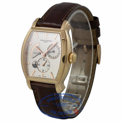 Vacheron Constantin Malte Tonneau Dual Time Rose Gold 47400/000r-9101 A4P0EH - Beverly Hills Watch Company