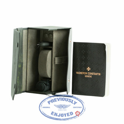 Vacheron Constantin Overseas Chronograph 42MM Stainless Steel Titanium Bezel Anthracite dial Black Rubber Strap 49150/000W-9501 ZTL9L3- Beverly Hills Watch Company