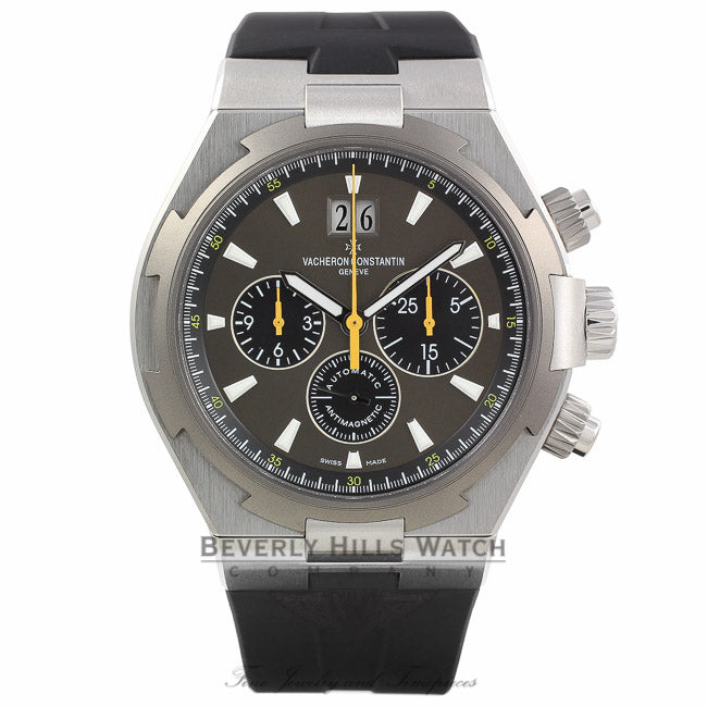 Vacheron Constantin Overseas Chronograph Automatic Grey Dial 49150/000W-9015 J9WMDA - Beverly Hills Watch Company