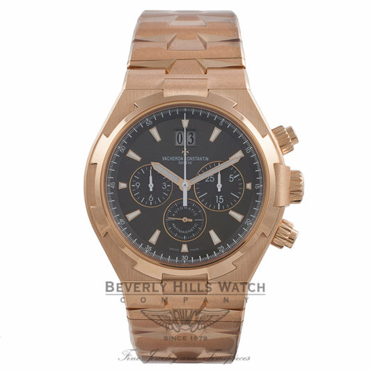Vacheron Constantin Overseas Chronograph 42MM Rose Gold Brown Dial Brown 49151/B01R-9338 U7R5DJ