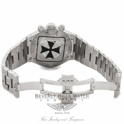 Vacheron Constantin Overseas 42MM Stainless Steel Blue Dial 49150/B01A-9745 LSZRWH - Beverly Hills Watch Company Watch Store