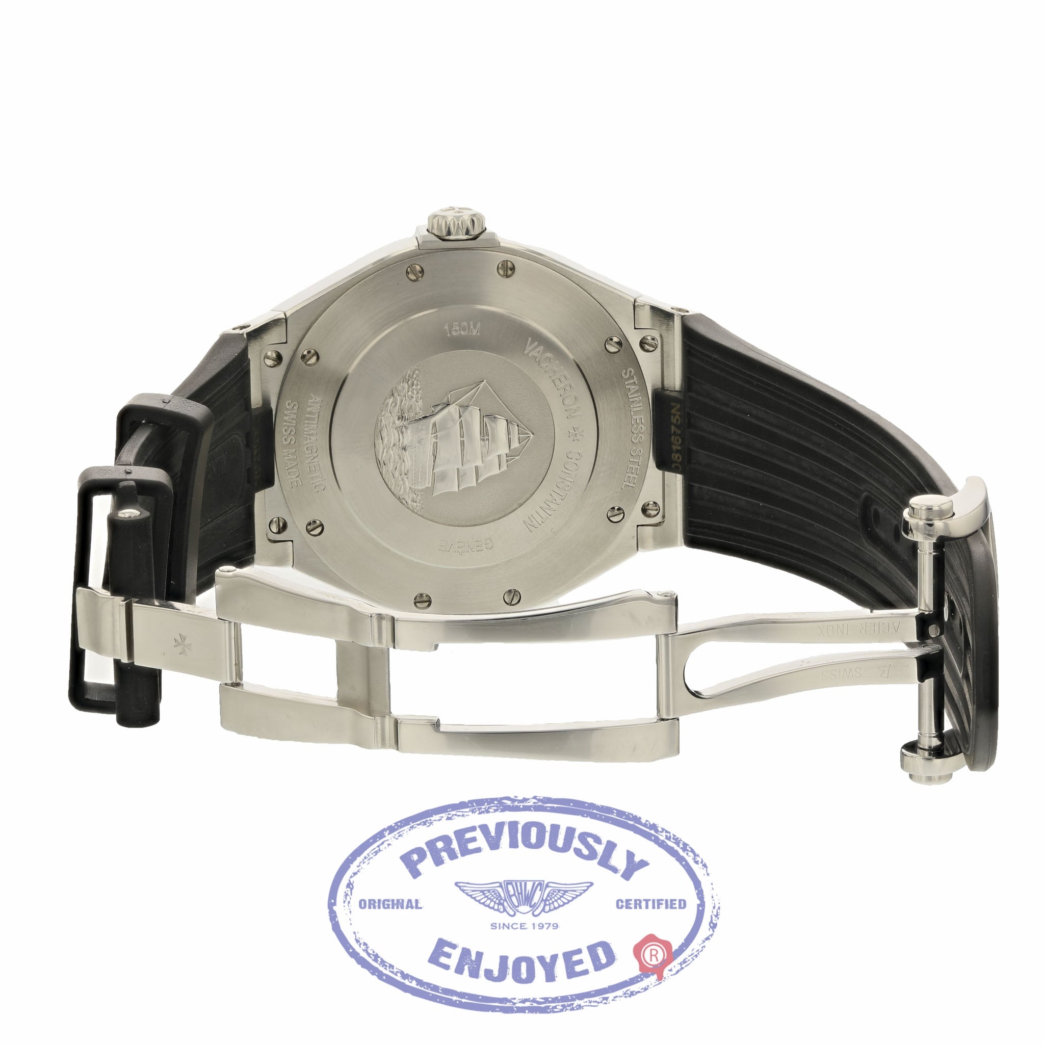 Vacheron Constantin Overseas Stainless Steel and Titanium Gray