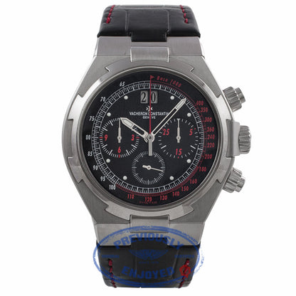 Vacheron Constantin Overseas Special US Limited Edition Stainless Steel 43MM Chronograph Black Dial 49150/000/A-9337 9R8294 - Beverly Hills Watch Company Watch Store