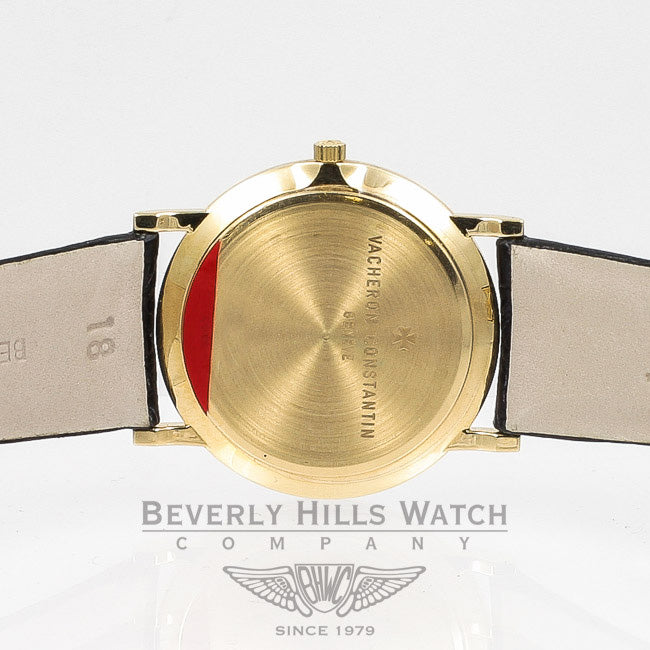 Vacheron Constantin Patrimony Ultra Thin Yellow Gold 33093-00J-0876 Beverly Hills Watch Company