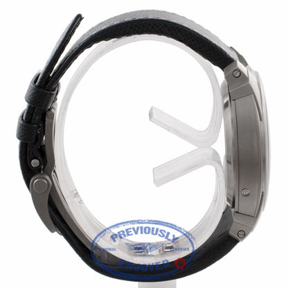 Vacheron Constantin Quai De L'lle Day Date Titanium Skeleton Dial Black Strap 85050/000T-9341 U2WD3Q - Beverly Hills Watch Company Watch Store