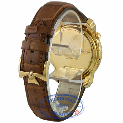 Vacheron Constantin 18k Yellow Gold Malte Dual Time Regulator 42005000R9068 PLCJ0U - Beverly Hills Watch Company