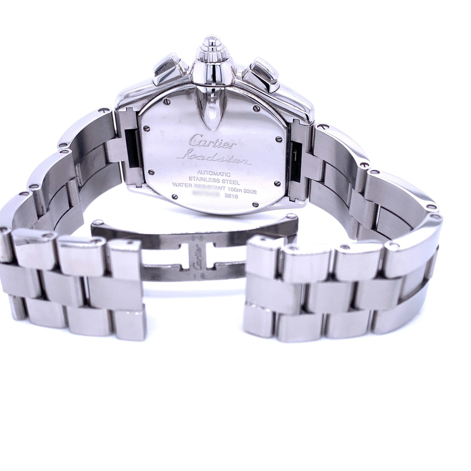 Cartier Roadster Chronograph Stainless Steel W62020X6 - Beverly Hills Watch Company