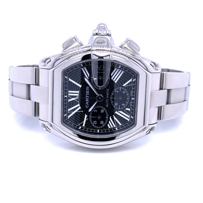 Cartier Roadster Chronograph Stainless Steel W62020X6 - Beverly Hills Watch Company