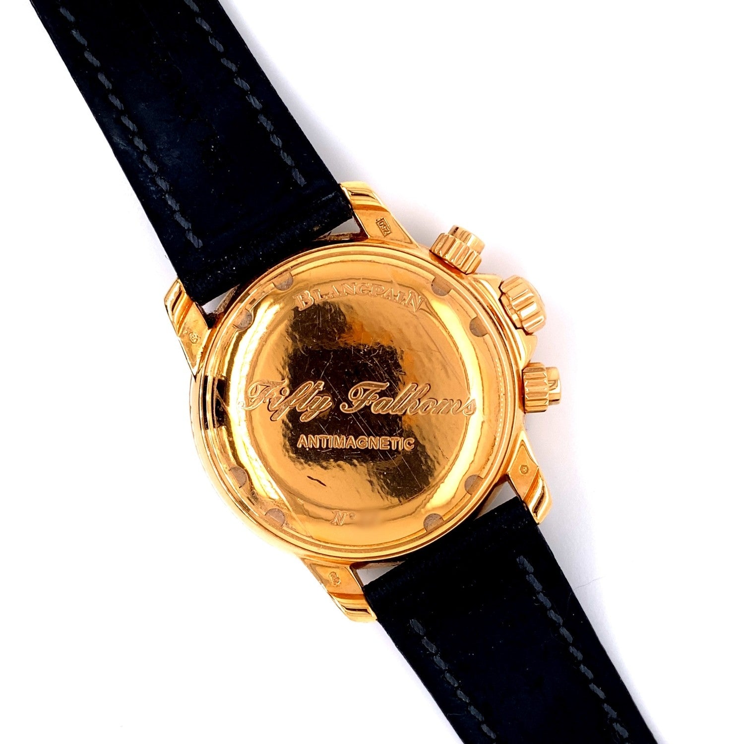 Blancpain Fifty Fathoms Flyback Chronograph Rose Gold 45mm 5085F-3630-52 - Beverly Hills Watch Company