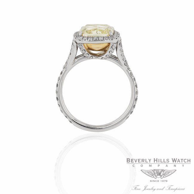 Designs by Naira Platinum Diamond Custom Handcrafted Ring VEILB1 VEILB1 - Beverly Hills Jewelry Company