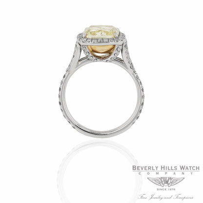 Designs by Naira Platinum Diamond Custom Handcrafted Ring VEILB1 VEILB1 - Beverly Hills Jewelry Company