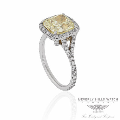 Designs by Naira Platinum Diamond Custom Handcrafted Ring VEILB1 VEILB1 - Beverly Hills Jewelry Company