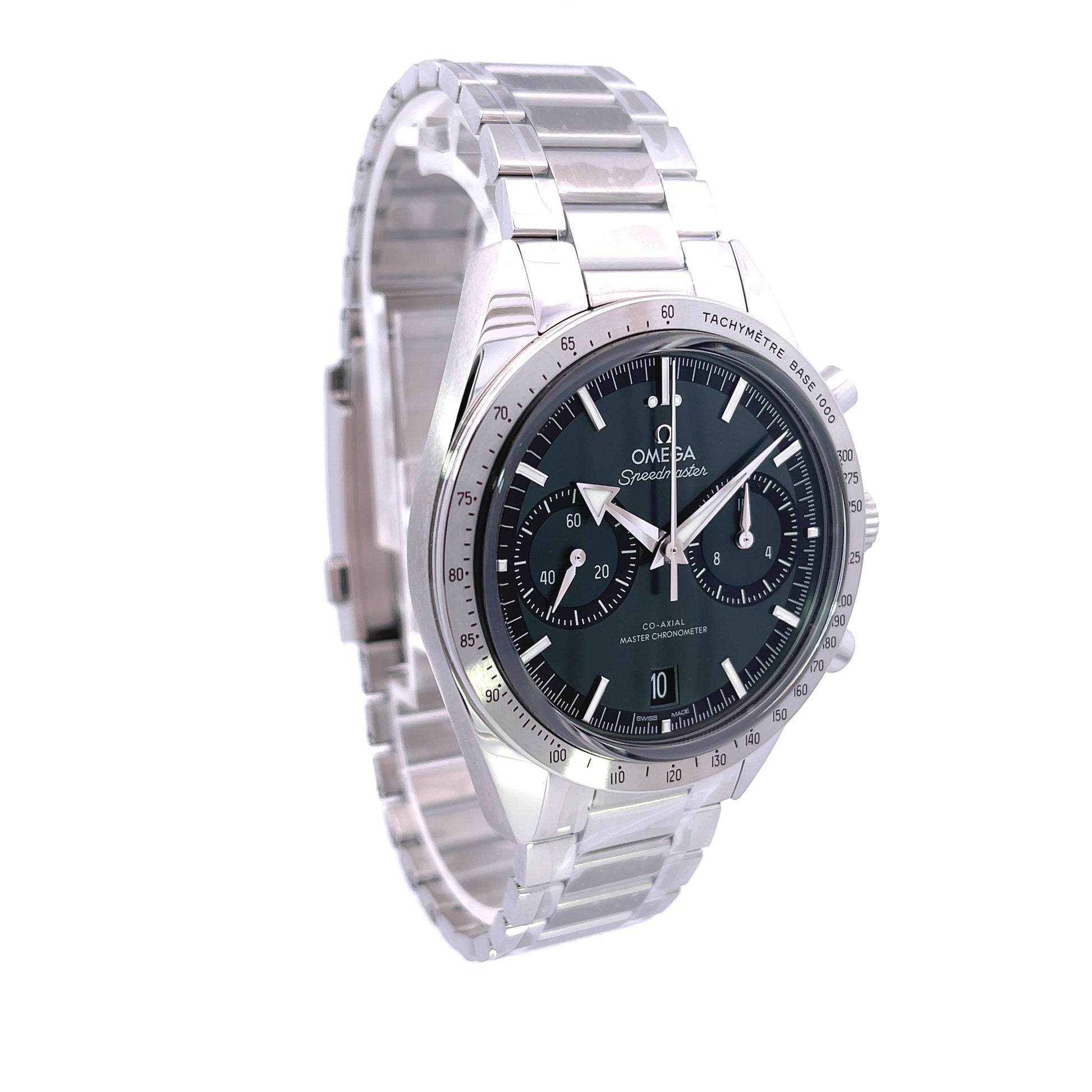 Omega Speedmaster '57 Green Dial 332.10.41.51.10.001 - Beverly Hills Watch Company