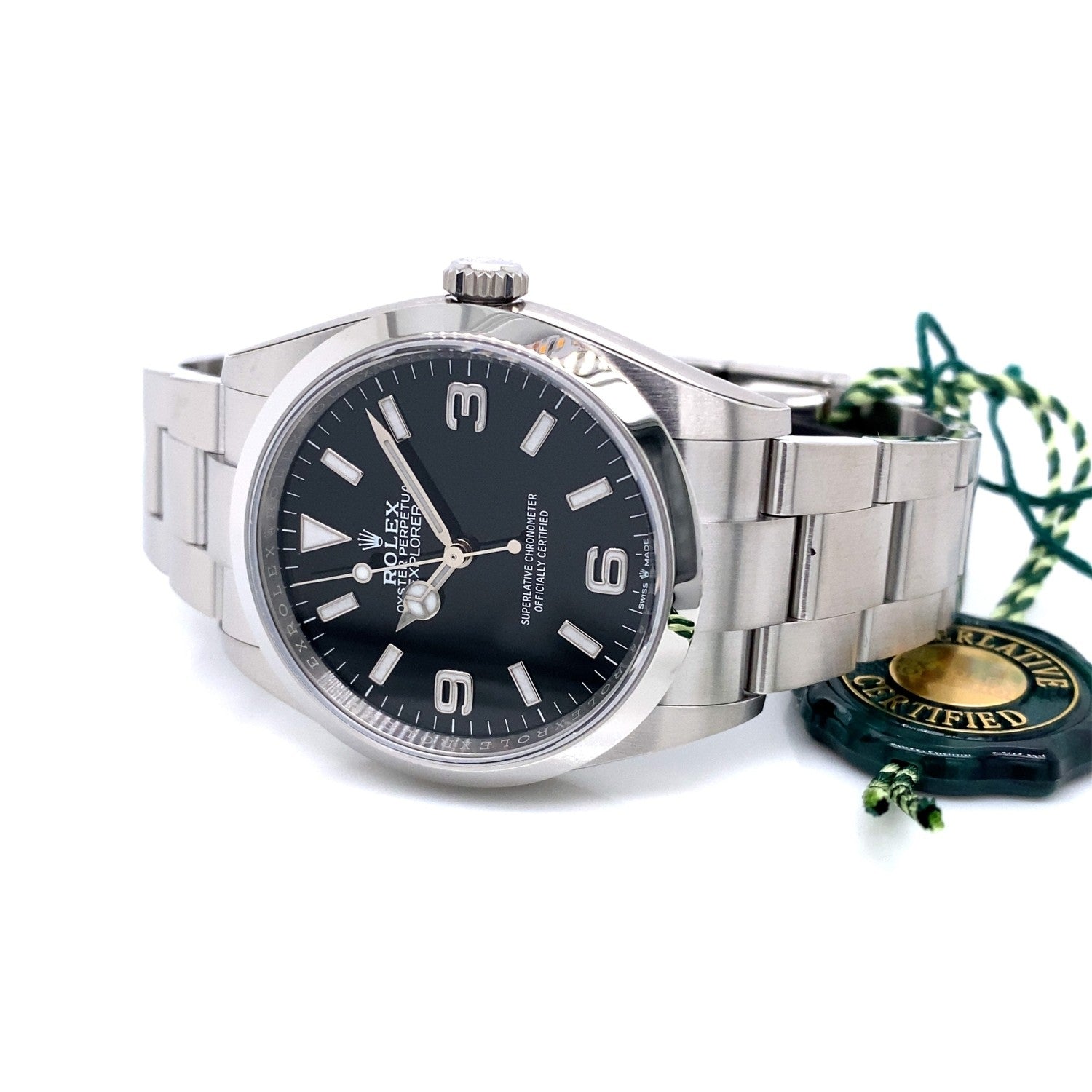 Rolex Explorer 1 36mm Stainless Steel 124270 - Beverly Hills Watch Company