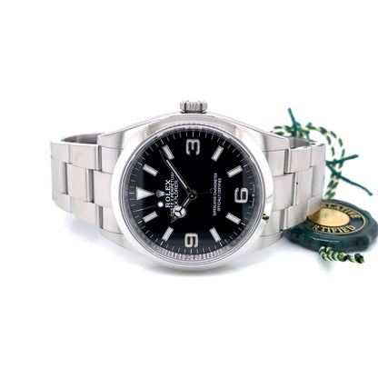 Rolex Explorer 1 36mm Stainless Steel 124270 - Beverly Hills Watch Company