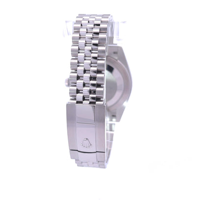 Rolex Datejust 41mm White Gold Fluted Silver Stick Dial Jubilee Bracelet 126334  - Beverly Hills Watch Company