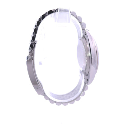 Rolex Datejust 41mm White Gold Fluted Silver Stick Dial Jubilee Bracelet 126334  - Beverly Hills Watch Company