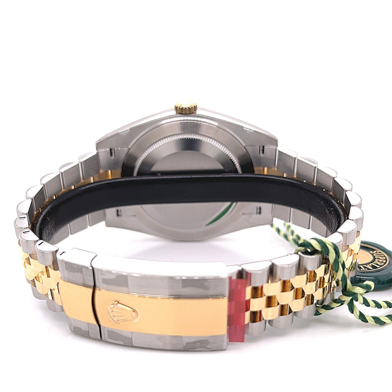 Rolex Datejust 41mm Wimbledon Dial Steel 18K Yellow Gold Jubilee 126333 - Beverly Hills Watch Company