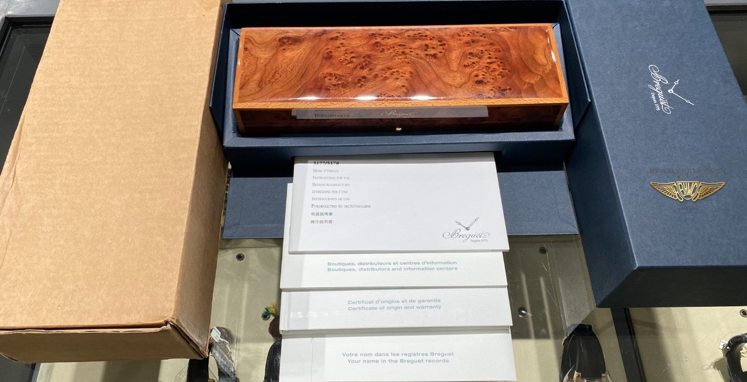 Breguet Classique Yellow Gold 38mm Automatic 5177BA/15/9V6 W1V4ZY - Beverly Hills Watch Company