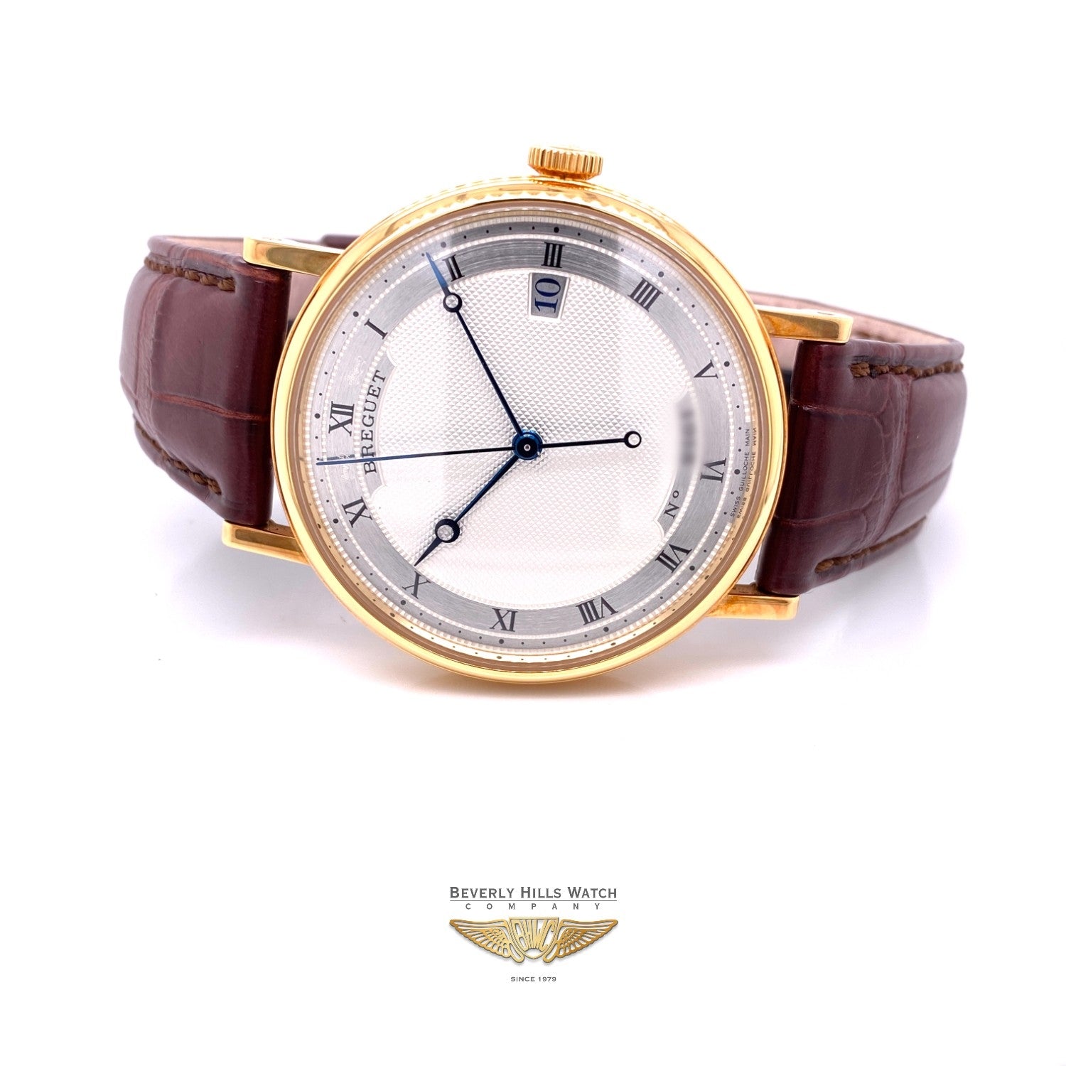Breguet Classique Yellow Gold 38mm Automatic 5177BA/15/9V6 W1V4ZY - Beverly Hills Watch Company