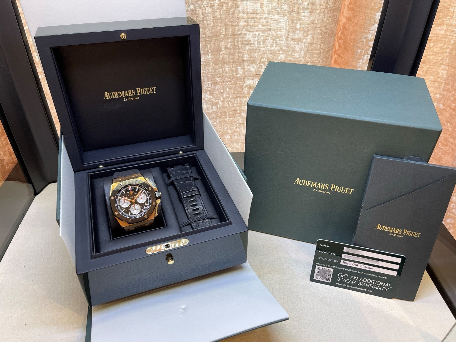 Audemars Piguet Royal Oak Offshore 43mm Rose Gold 26420RO.OO.A002CA.01 - Beverly Hills Watch Company
