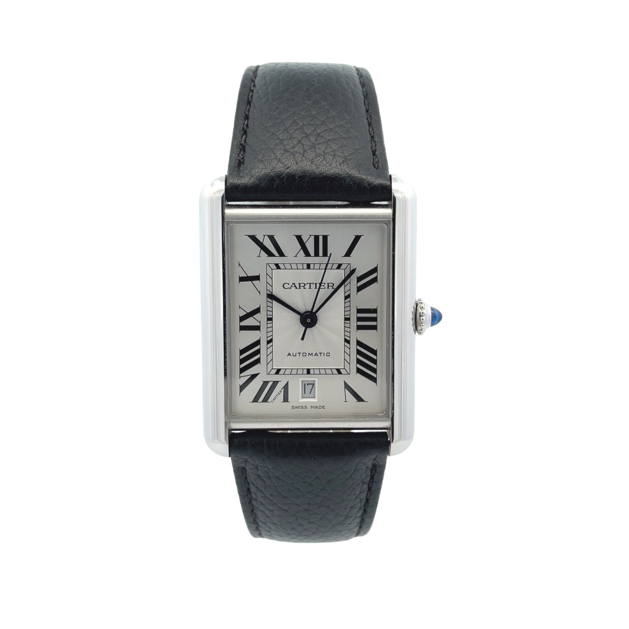 Cartier Tank Must Extra-Large Stainless Steel WSTA0040 - Beverly Hills Watch Company