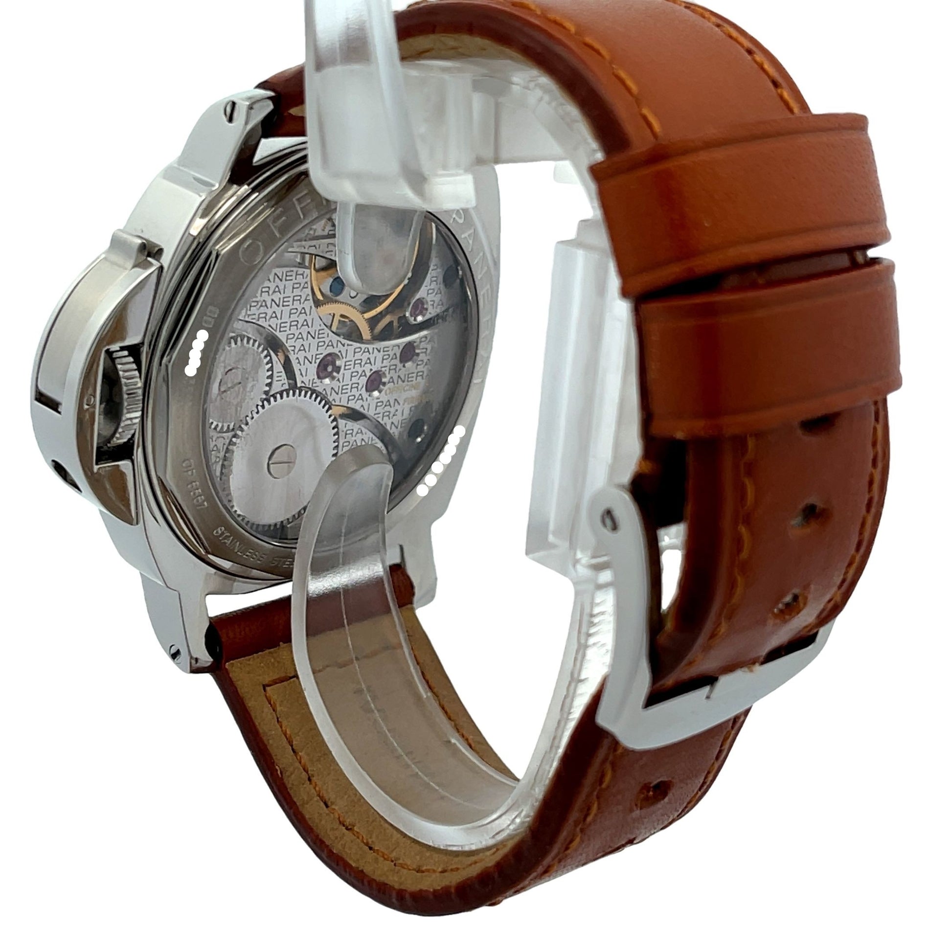 Panerai Luminor Marina 44MM Stainless Steel Black Dial PAM00111 - Beverly Hills Watch Company