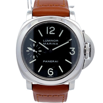 Panerai Luminor Marina 44MM Stainless Steel Black Dial PAM00111 - Beverly Hills Watch Company