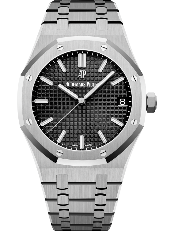Audemars Piguet Royal Oak 41mm Stainless Steel Black Dial 15500ST.OO.1220ST.03 - Beverly Hills Watch Company