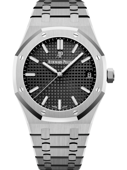 Audemars Piguet Royal Oak 41mm Stainless Steel Black Dial 15500ST.OO.1220ST.03 - Beverly Hills Watch Company