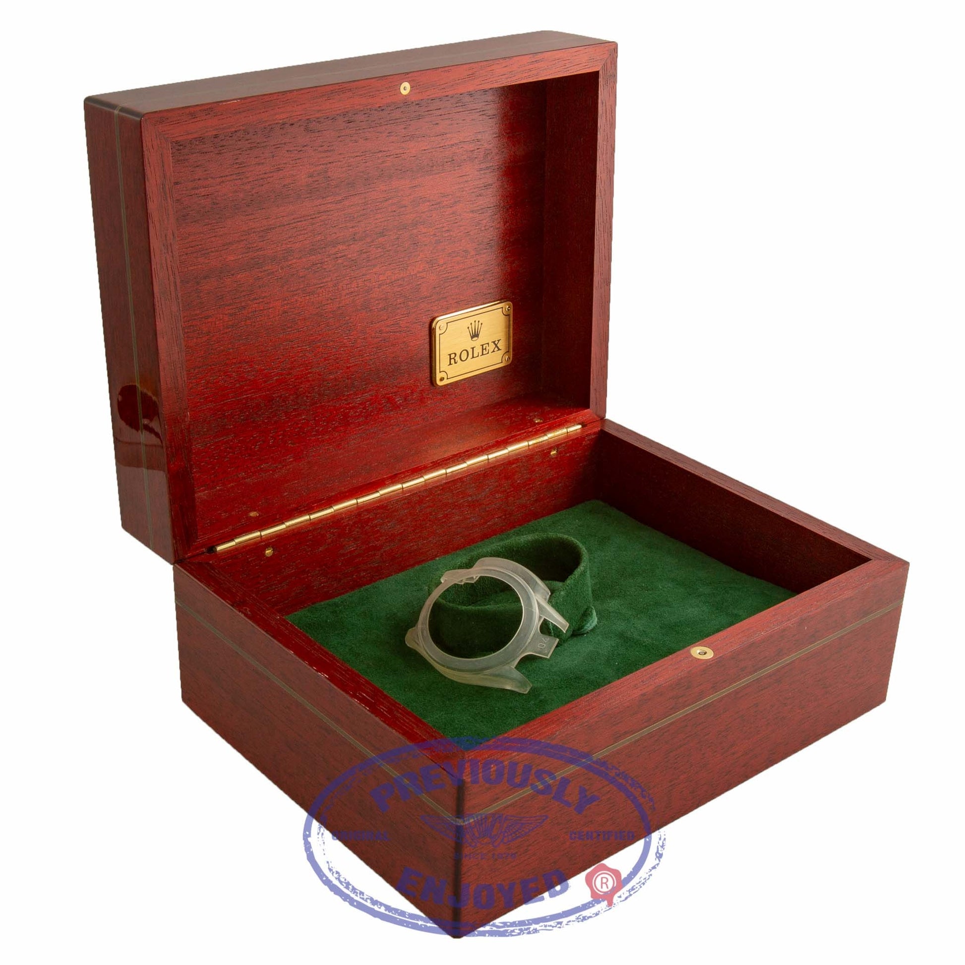 Rolex Daytona Zenith Movement Yellow Gold White Dial Alligator Strap 16518 WEA4N5 - Beverly Hills Watch Company