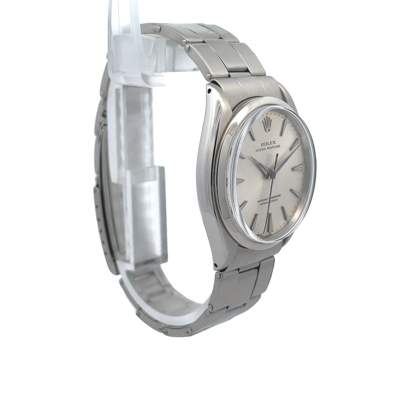 Rolex Oyster Perpetual 34mm Vintage Automatic Watch 1002 - Beverly Hills Watch Company